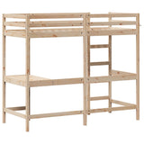 Loft Bed without Mattress 80x200 cm Solid Wood Pine 842854