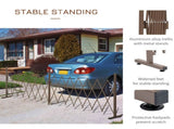Expanding Trellis Fence Freestanding Movable Fence Foldable Garden Screen Panel Aluminium, 405cm x T3398P325251