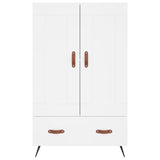 Highboard White 69.5x31x115 cm Engineered Wood 830292