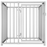 Outdoor Dog Kennel 100x100x100 cm 144487