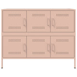 Sideboard Pink 100.5x39x79 cm Steel 843097