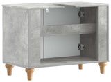 Bathroom Sink Cabinet ALKMAAR Concrete Grey 59.5 x 31.5x 59 cm 896128