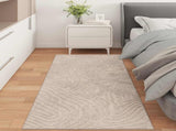 Area Rugs Rectangular PALMERAS Beige 80 x 200 cm Polyester 42022636