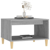Coffee Table Grey Sonoma 60x50x40 cm Engineered Wood 817520