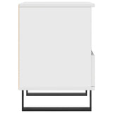 Bedside Cabinets 2 pcs White 40x35x50 cm Engineered Wood 830637