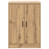 Garage Storage Cabinet Artisan Oak 60x51x85 cm Solid Wood Pine 860579