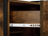 Sideboard Smoked Oak 73 x 33 x 81 cm Engineered Wood 8013832