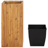 Garden Raised Bed 43.5x43.5x90 cm Solid Acacia Wood 46571