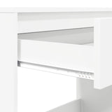 Desk with Drawer White 100 x 50 x 78 cm Engineered Wood 888937