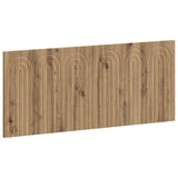 Wall-Mounted Headboard ALKMAAR Artisan Oak Engineered Wood 896314
