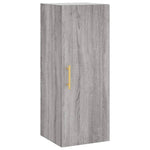 Highboard Grey Sonoma 34.5x34x180 cm Engineered Wood 3198911