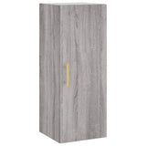 Highboard Grey Sonoma 34.5x34x180 cm Engineered Wood 3198975