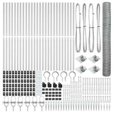 Welded Wire Fence with Spikes 50 x 1.4 m 3353422