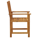 Garden Chair Set of 8 Brown Solid Acacia Wood Standard Durable 3078150