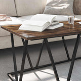 Coffee Table Smoked Oak 100 x 50 x 40 cm 869710