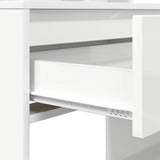 Bedroom Dressing Tables High Gloss White 80 x 39.6 x 135 cm 888971