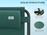 Zero Gravity Lounger Chair Set of 2, Folding Reclining Patio Chair with Padded Seat, Cup Holder, T3398P328473