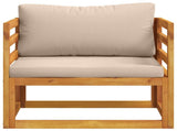 Sectional Corner Sofa with Cushions Natural 42028306