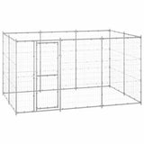 Outdoor Dog Kennel Galvanised Steel 7,26 m 3082308