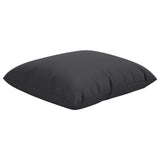 Sofa Cushions 4 pcs Black 60x60 cm Fabric 360410