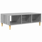 Coffee Table Grey Sonoma 102 x 55 x 35 cm Engineered Wood 876194