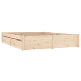 Bed Frame without Mattress with Drawers Super King 3103528