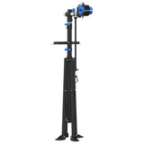 Bike Repair Stand Foldable Adjustable 108-188 cm Blue Steel 4005552