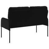 Sofas with Cushion 110cm Black Plywood 42023460
