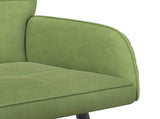 2 Seater Sofa with Metal Legs 2-Seater Light Green Velvet 42051054