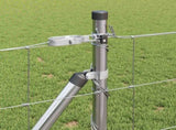 Welded Wire Fence with Concrete Base 50 x 0.8 m 3351530