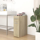 Apothecary Cabinet Sonoma Oak 20x45.5x60 cm Engineered Wood 804214