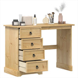 Dressing Table Corona104x47x75 cm Solid Wood Pine 4005684