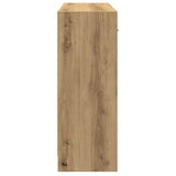 Sideboard Artisan Oak 91x28x75 cm Engineered Wood 855895
