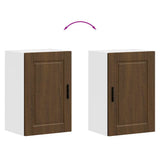 Kitchen Wall Cabinet Porto Brown Oak Engineered Wood 854034
