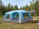 Instant Tent Blue 8-Person 185T Polyester with PU Coating 42017485