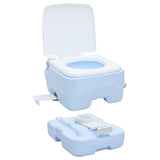 Portable Camping Toilet Light blue 41.5 x 36.5 x 30 cm 42001426