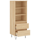Highboard Sonoma Oak 40x36x110 cm Engineered Wood 831511