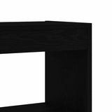 Book Cabinet Black Oak 100 x 30 x 198 cm Engineered Wood 3333932