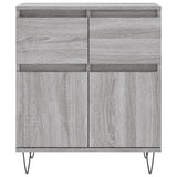Sideboard Grey Sonoma 60x35x70 cm Engineered Wood 831122