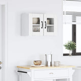 Wall Glass Cabinet LUCCA High Gloss White 60 x 31 x 40 cm 884973