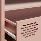 TV Cabinet Pink 202x39x43.5 cm Cold-rolled Steel 3307156