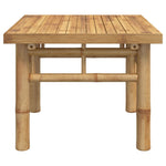 ZNTS Coffee Table 45x45x35 cm Bamboo 366467