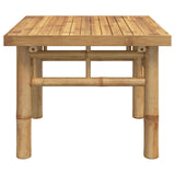 ZNTS Coffee Table 45x45x35 cm Bamboo 366467