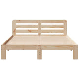 Bed Frame without Mattress 120x200 cm Solid Wood Pine 855546