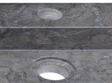 Sink Black 58x39x10 cm Marble 149160