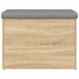 Storage Bench Sonoma Oak 62x42x45 cm Engineered Wood 835042