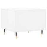 Coffee Tables 2pcs High Gloss White 50x50x40 cm Engineered Wood 829353