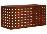 Air Conditioner Cover Rusty 90 x 40 x 60 cm Weathering Steel 8014128