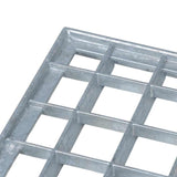Grating Silver 50 x 35 x 2 cm Hot-Dip Galvanised Steel 42018651