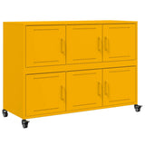 Sideboard Mustard Yellow 100.5x39x72 cm Steel 846743